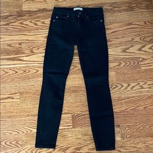 Gap 1969 Black Skinny Jeans